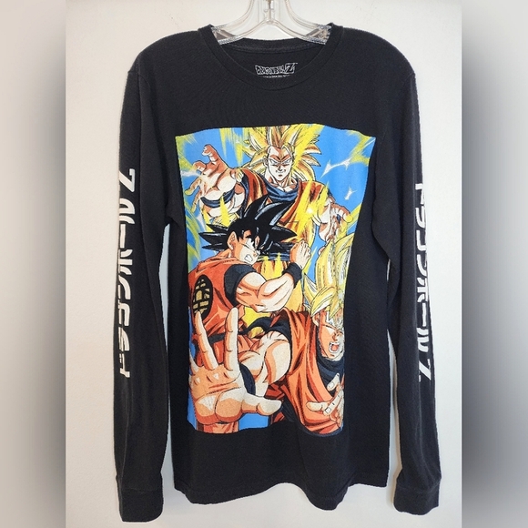 dragon ball z Other - Dragon Ball Z Slim Fit Long Sleeves Crewneck Graphic T-shirt, sz SM